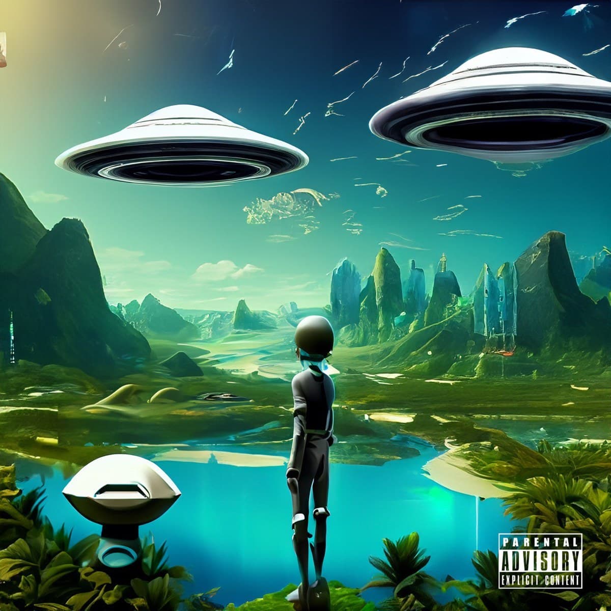 Tropical Aliens 2 — cover artwork for Olivier DGP