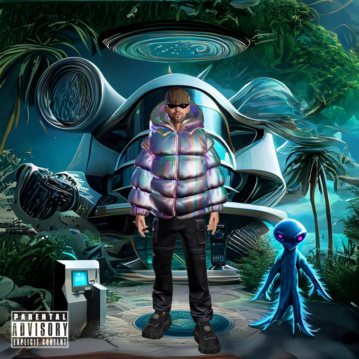 Wi-Fi Jungle — cover artwork for Olivier DGP