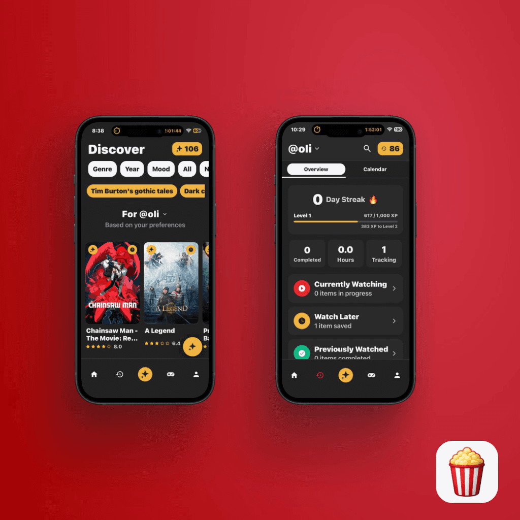 WatchMaster app interface
